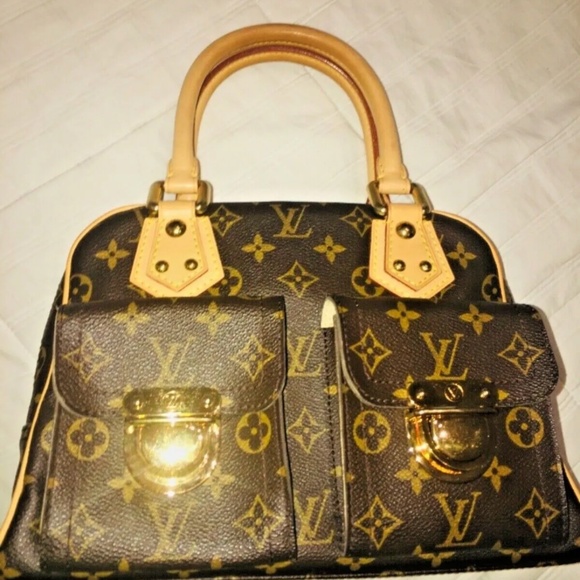 Louis Vuitton Manhattan PM handbag - Picture 3 of 16